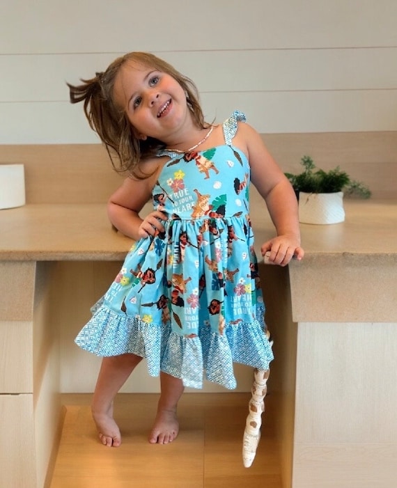Vestido vaiana Etsy Espana