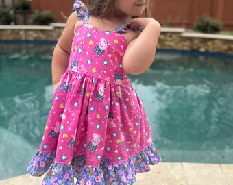 Peppa pig dress