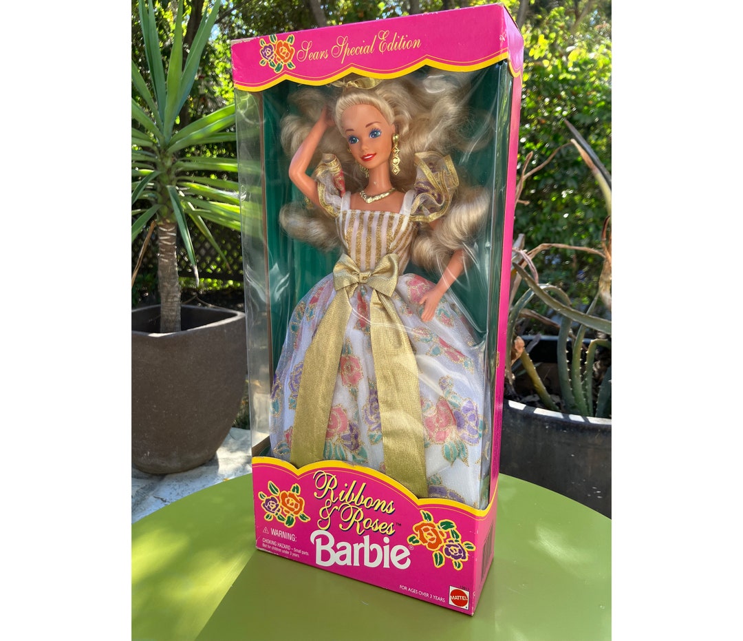 Ribbons and Roses Barbie Sears Special Edition 1994 Etsy