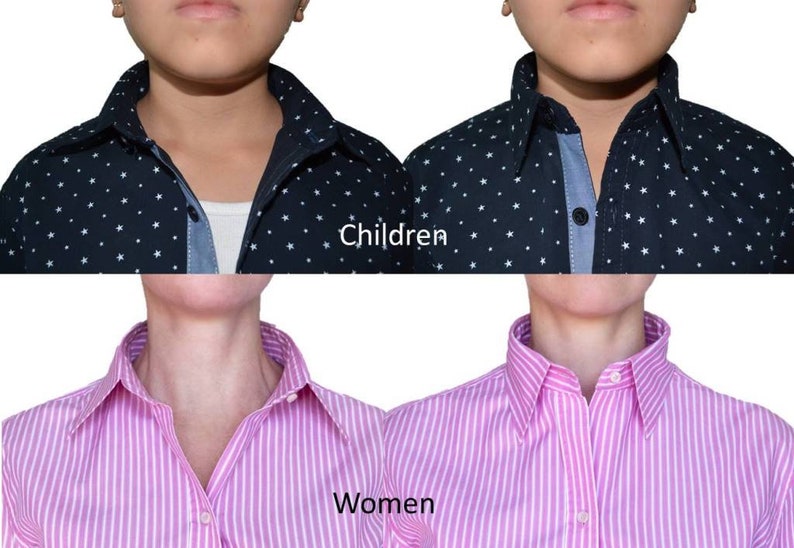 THE ORIGINAL Adjustable Shirt Collar Support. Collar Stays and Etsy