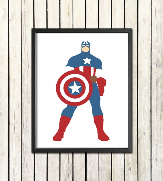 17 Captain America Home Decor Ideas Shelterness