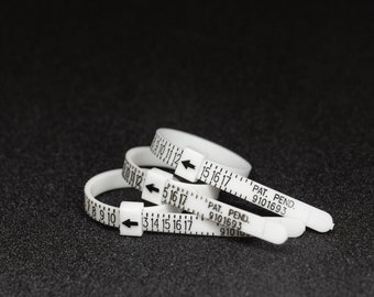 FREE Ring Sizer, Ring Sizer, US Ring Sizer, Ring Multisizer, Adjustable Ring Sizer, Ring Sizing Tool, Plastic Sizer, Patrick Adair Designs