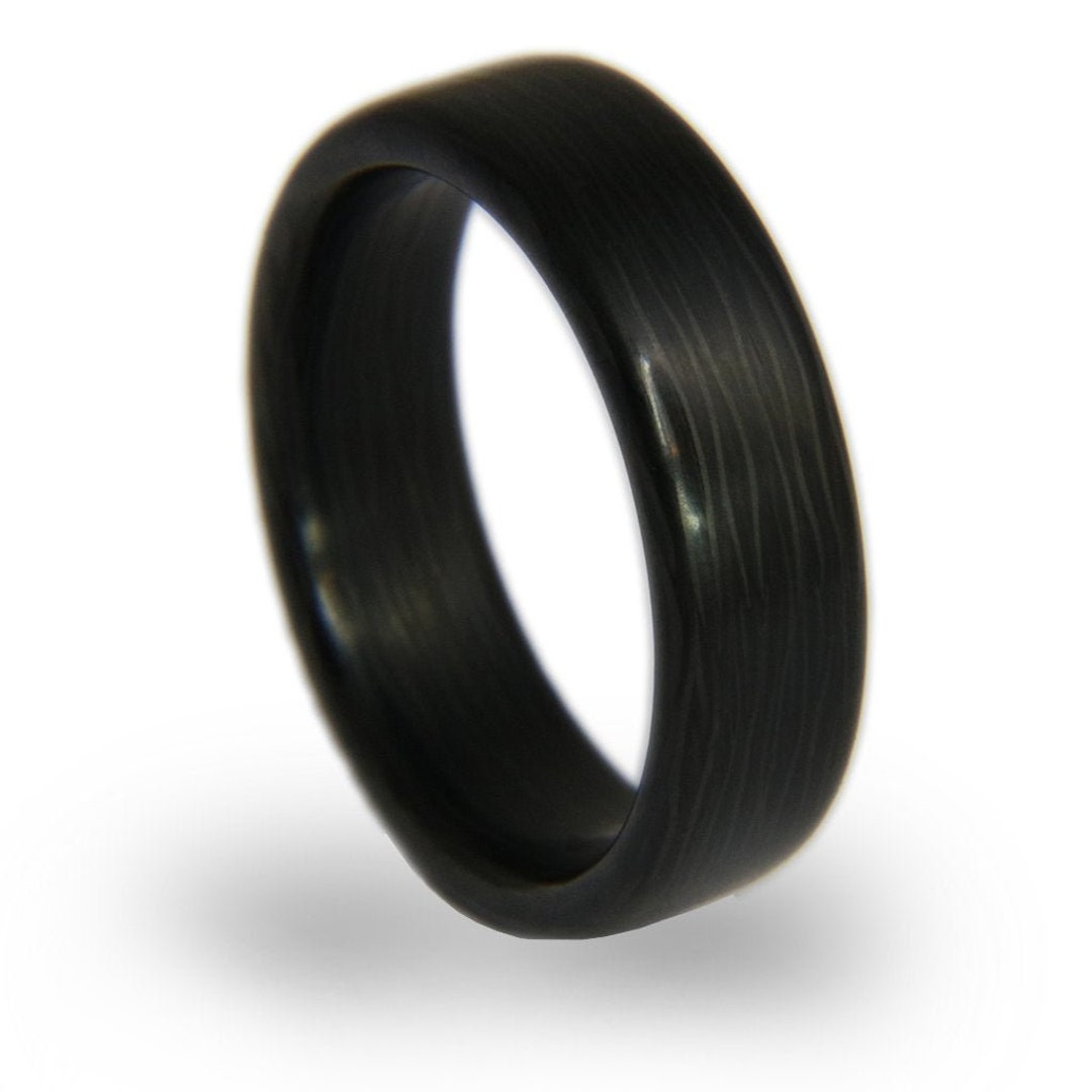 Spike Men's Ring with Black Enamel – TOR