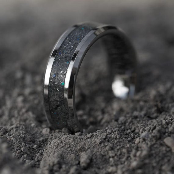 Space meteorite hotsell ring glow