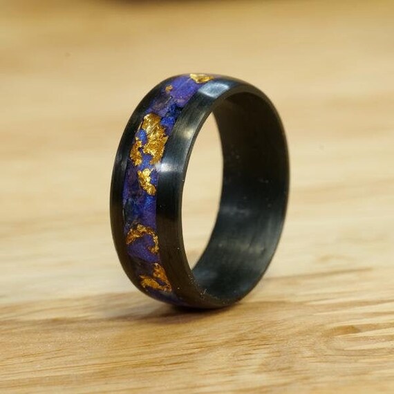 Carbon fiber hotsell inlay ring