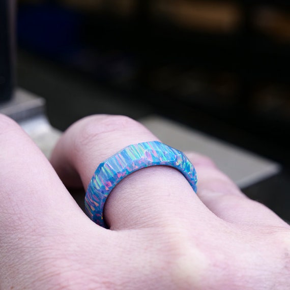 Fire obsidian shop ring