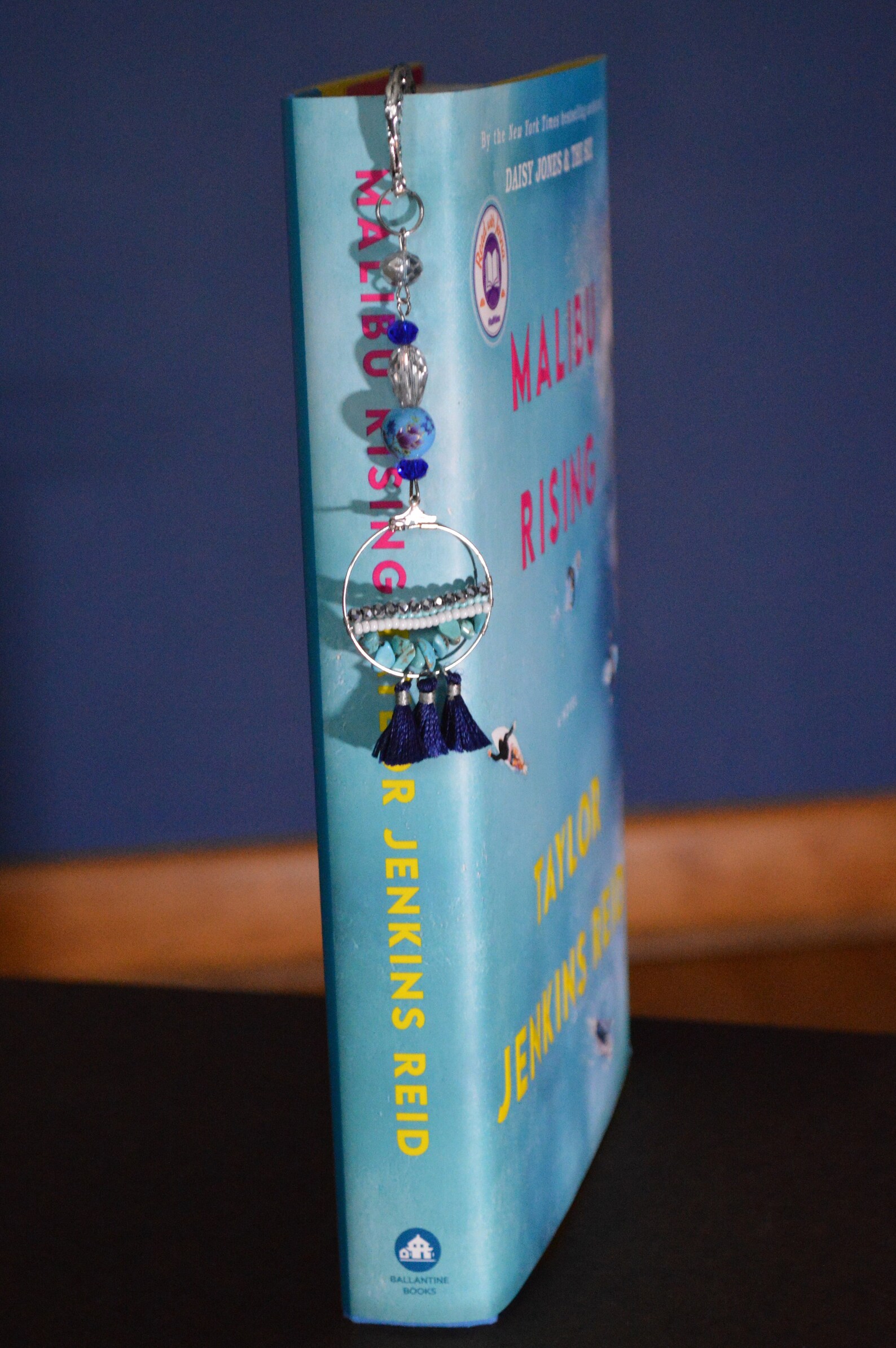 Summer Breeze Book Bling Bookmark Etsy