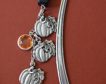 Happy Pumpkins Book Bling Bookmark