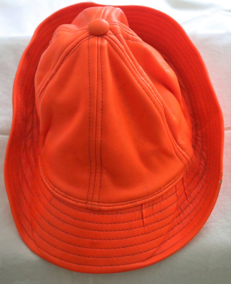 Bright Orange Medium Hunting Hat Etsy