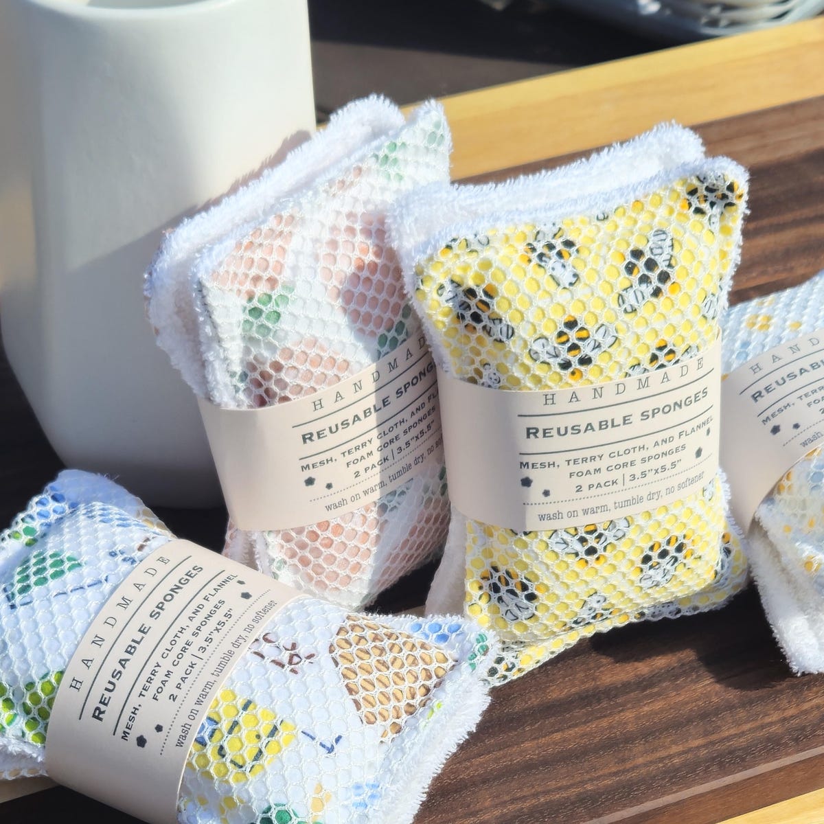 Reusable Sponges, 2pk - Etsy