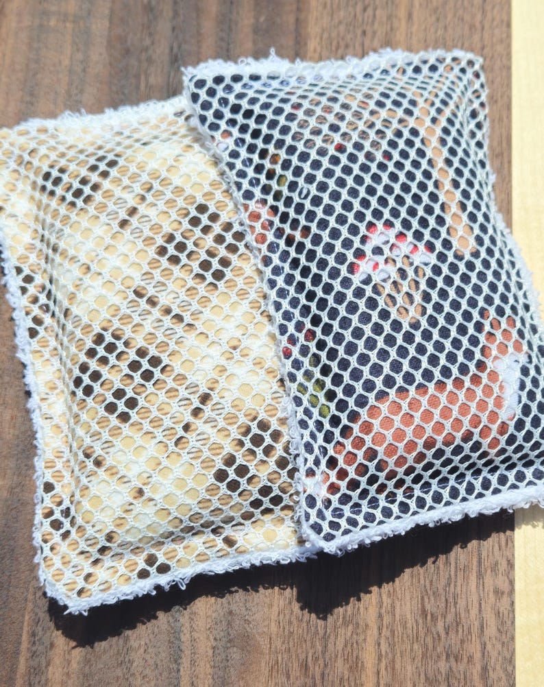Reusable Sponges, 2pk. 5 Star Reviews - Etsy