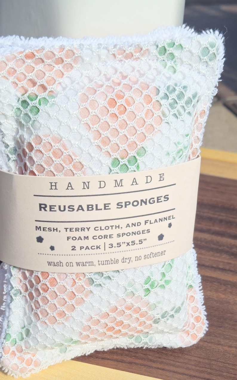 Reusable Sponges, 2pk - Etsy