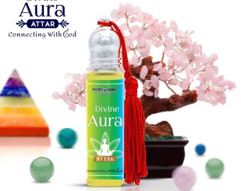 Non-Alcoholi Fresh Fragrance Divine Aura Attar Oil Perfume Itar (7 ml)