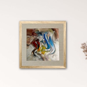Original Islamic Calligraphy Painting - &quot;Allah&quot; [unframed]