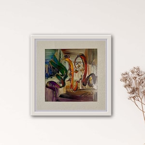 Original Islamic Calligraphy Painting - &quot;MashAllah&quot; [unframed]