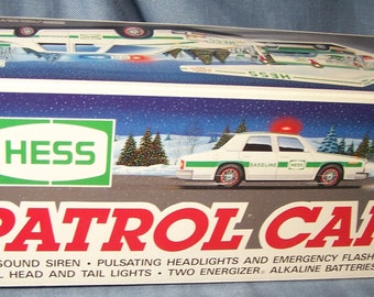 Hess Patrol Car - 1993 in Original Box - Great Addition to that Collection - New Batteries Included