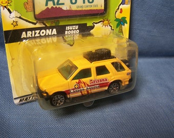 Matchbox Arizona Isuzu Rodeo - Across America 50th Birthday Series - AZ 048 - Collect All 50 States