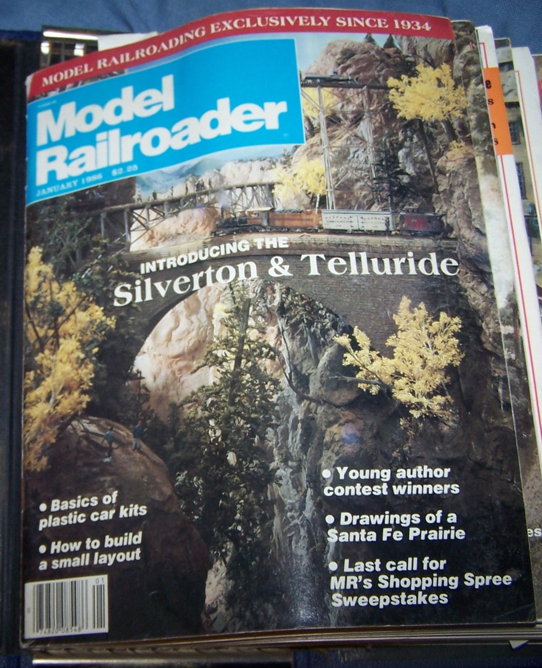 1986 Model Railroader Magazines Complete 1986 Year Includes All 12