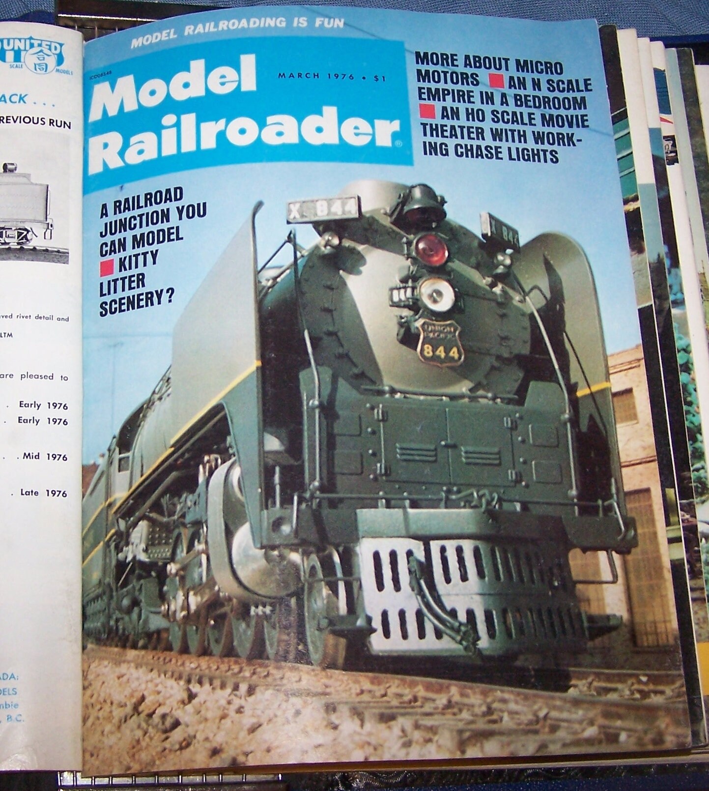 Model Railroader Magazines From the 1970s Vintage Railroad Etsy