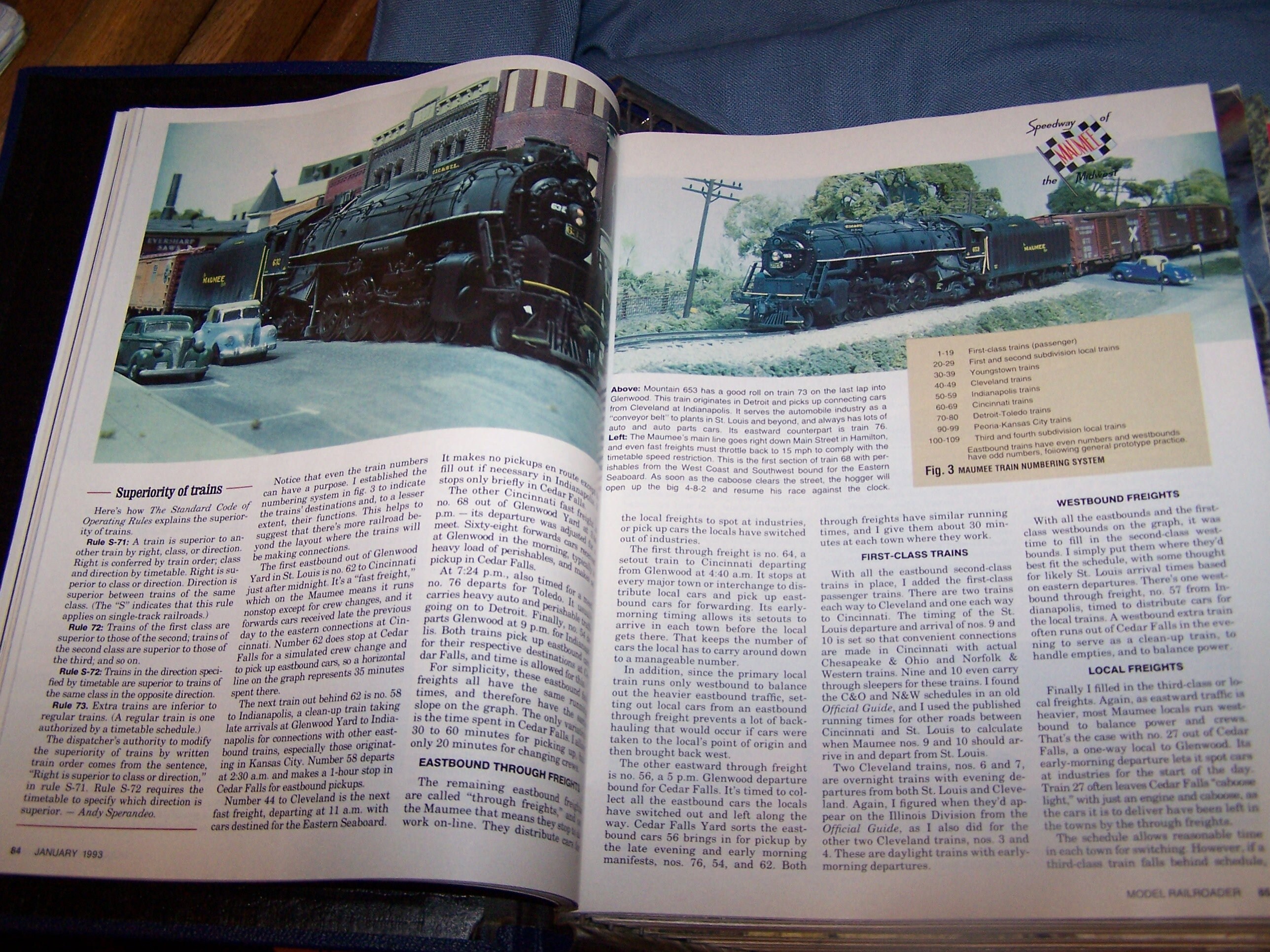 1993 Model Railroader Magazines Complete 1993 Year includes All 12