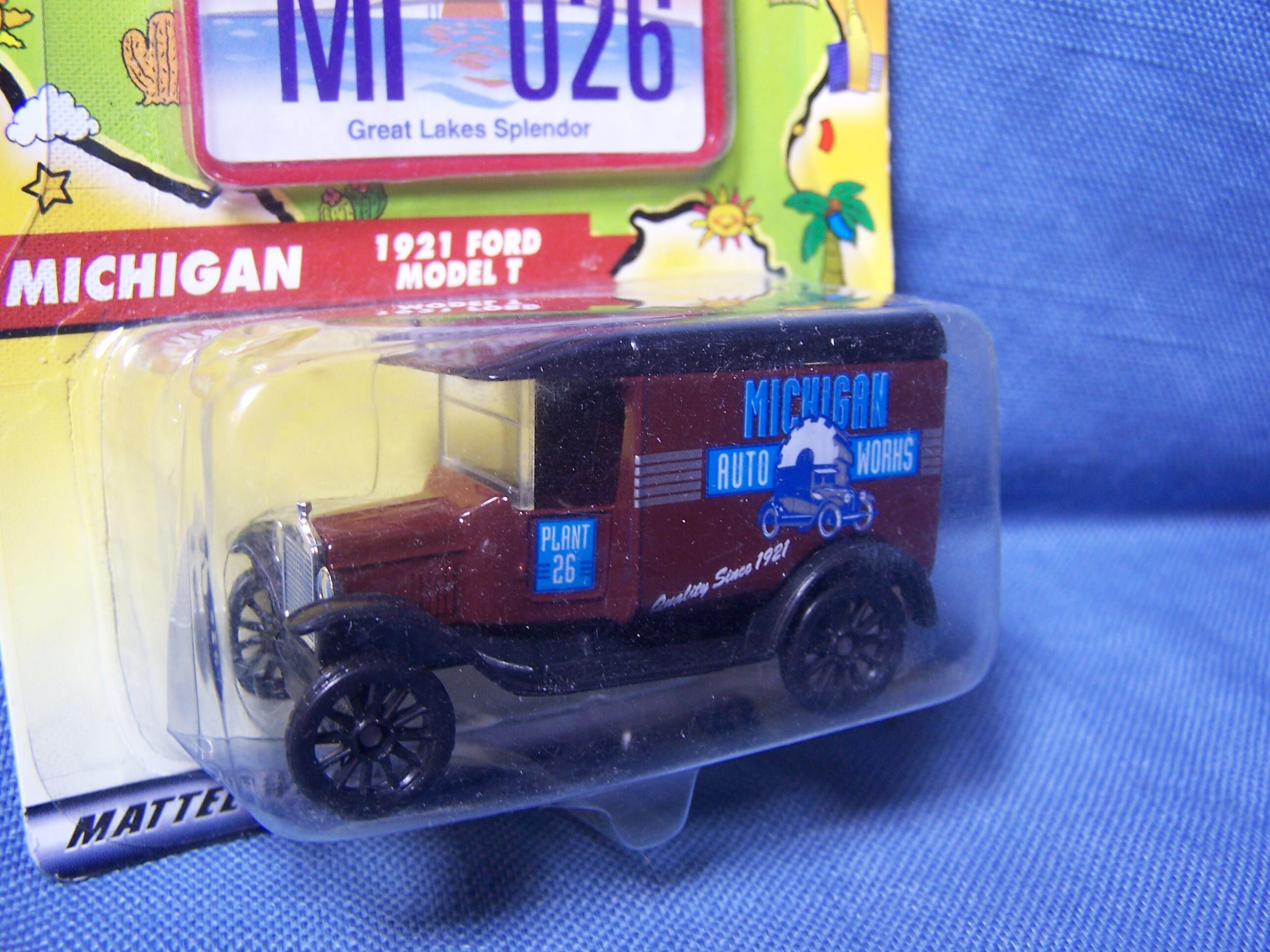 Matchbox Michigan 1921 Ford Model T Across America 50th Birthday Series MI 026 Collect All 50 States Etsy