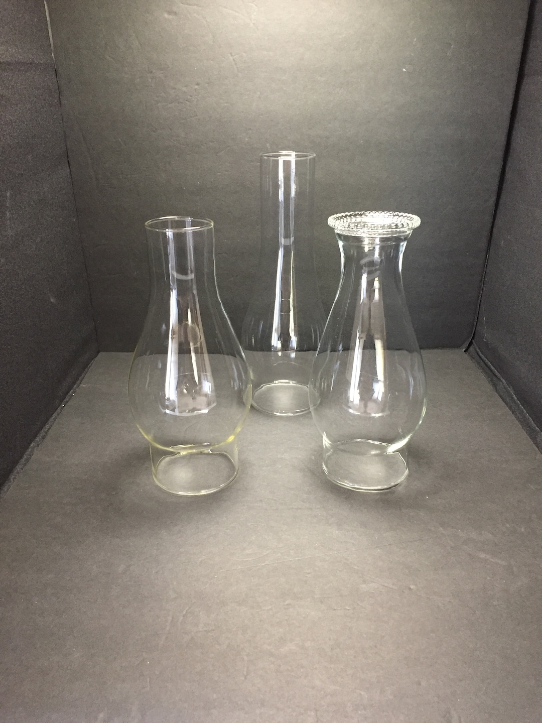 Vintage Oil Lamp Chimney Replacement Glass Chimney Glass Etsy