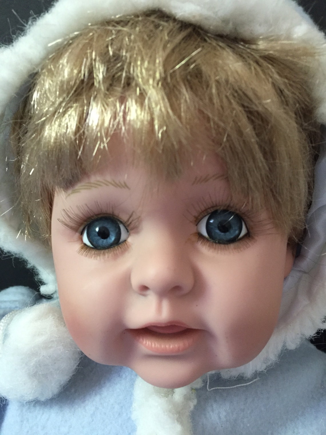 Duck House Heirloom Doll Vintage Doll Vinyl Doll Etsy