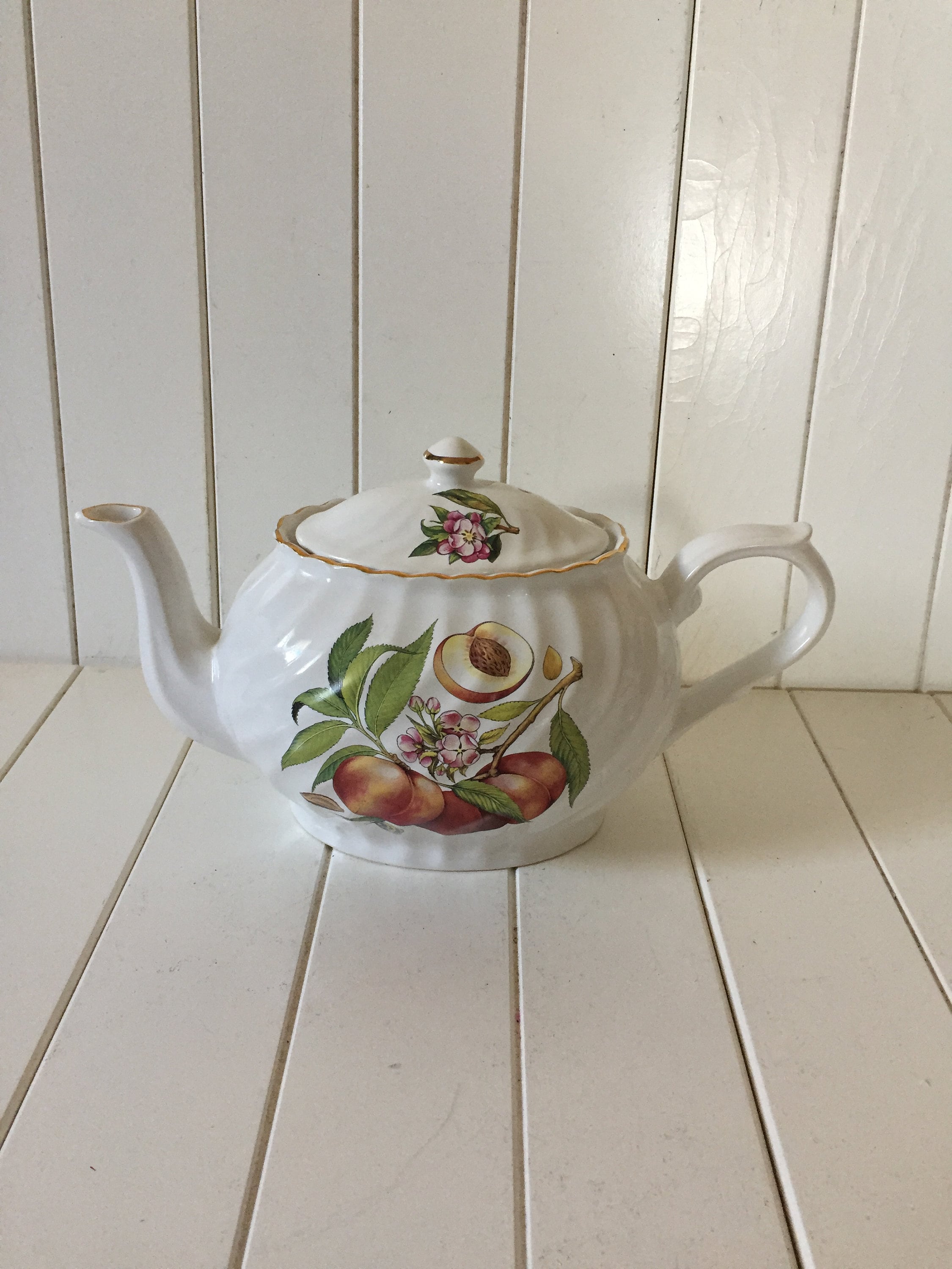 Vintage Arthur Wood and Son Teapot Vintage England Teapot Etsy