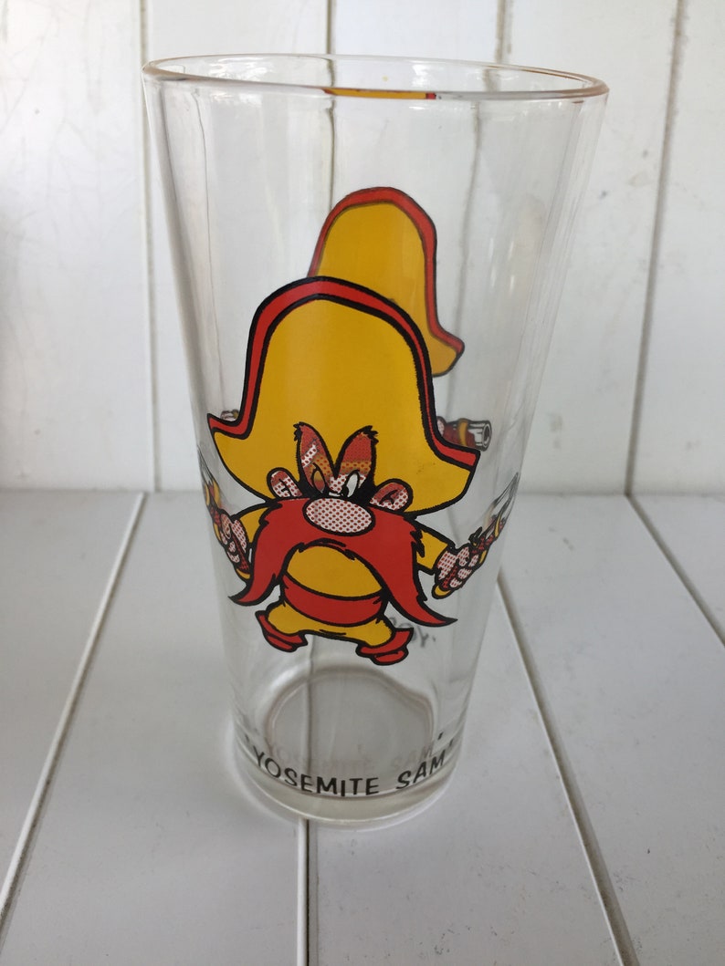 Vintage 1975 Pepsi Character Glasses Looney Tunes Glasses Etsy