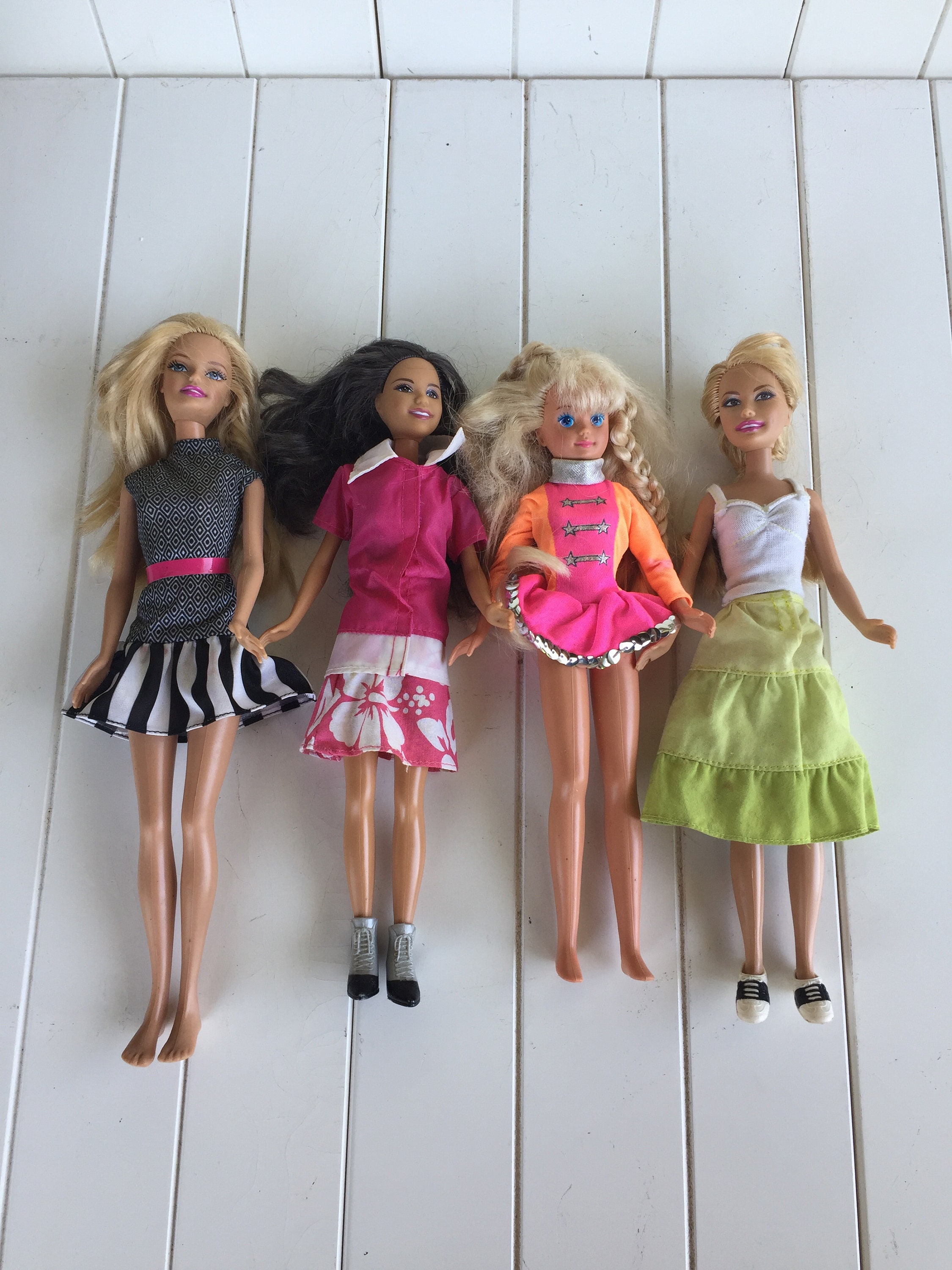 Set of 4 Vintage Barbie Dolls Skipper Barbie Doll Barbie - Etsy