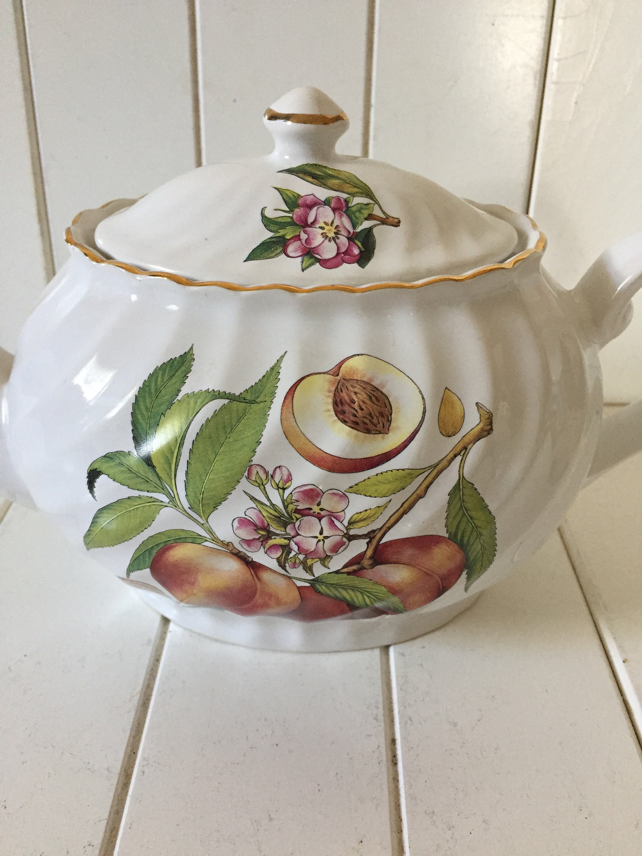 Vintage Arthur Wood and Son Teapot Vintage England Teapot Etsy
