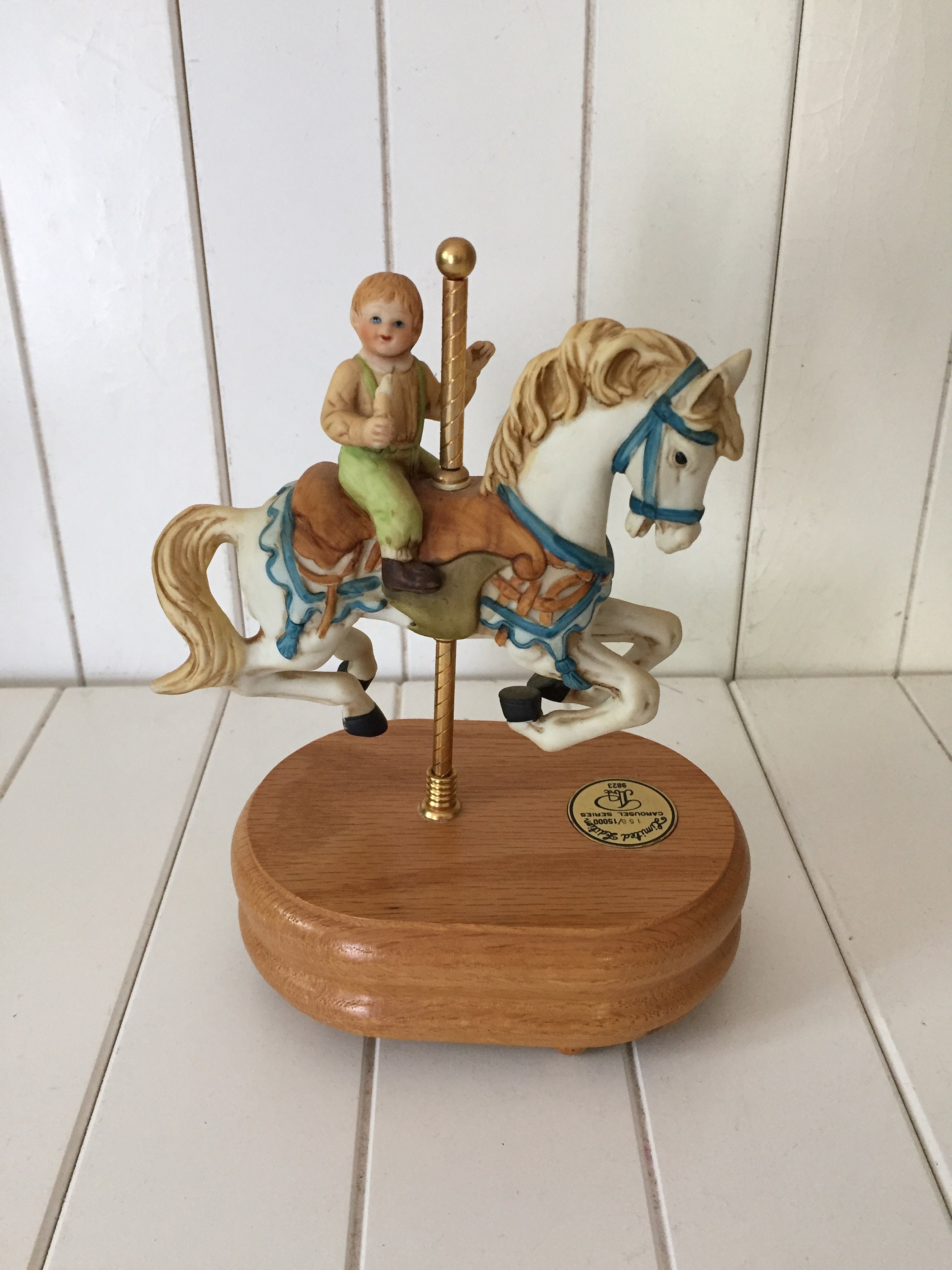 Vintage Carousel Music Box Vintage Carousel Merrygoround Etsy