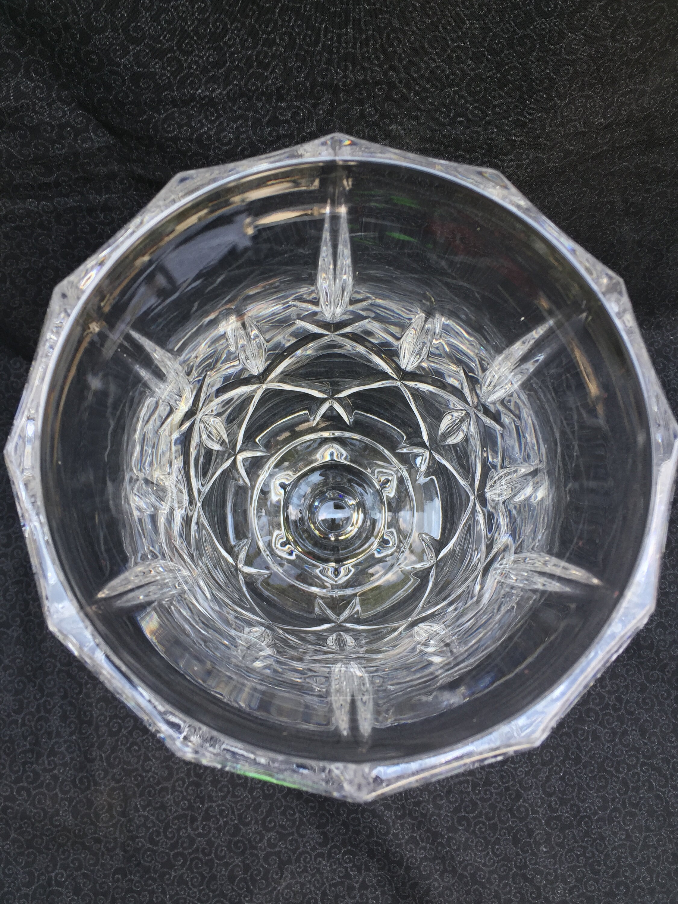 Vintage Lead Crystal Candle Holder or Vase Wedding Decor Etsy