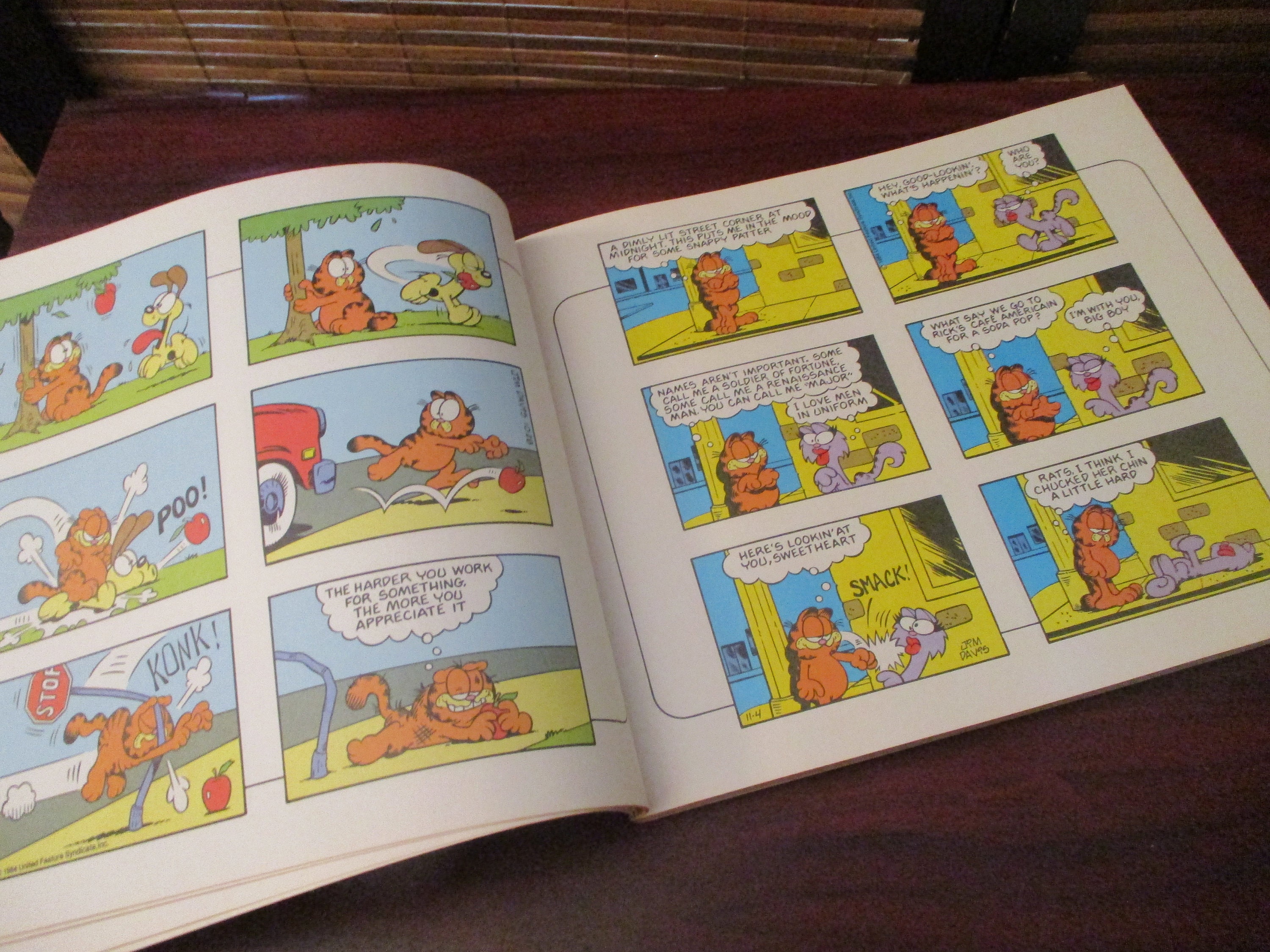 The Garfield Treasury Comic Book With Full Colour Pictures - Etsy