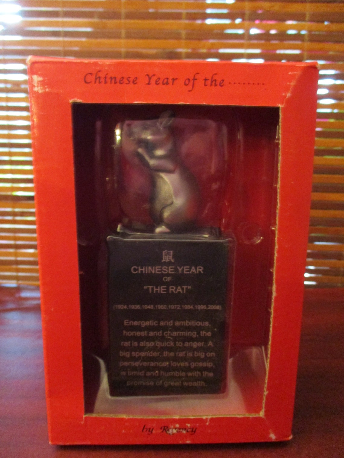 Chinese New Year of the Rat Ornament | Etsy