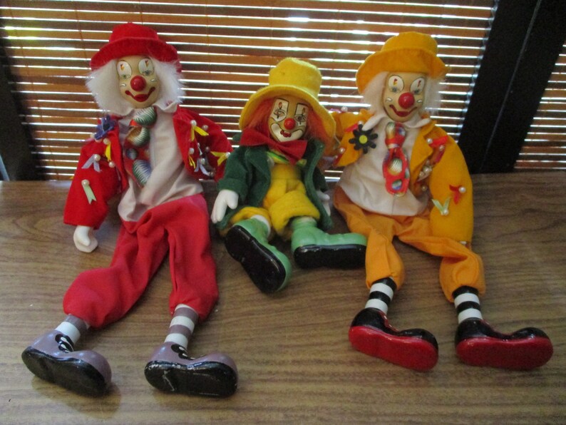 china clown doll