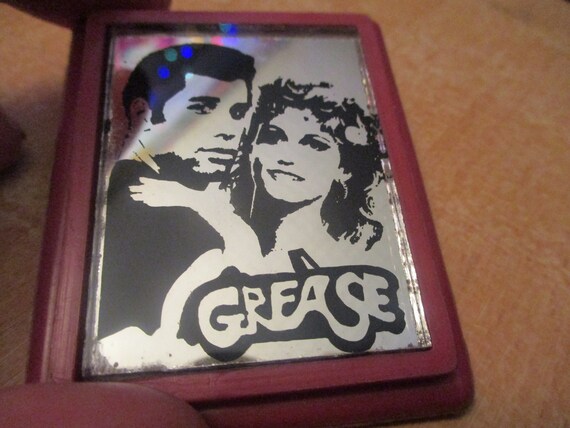 Grease Olivia Newton John and John Travolta Mirro… - image 2