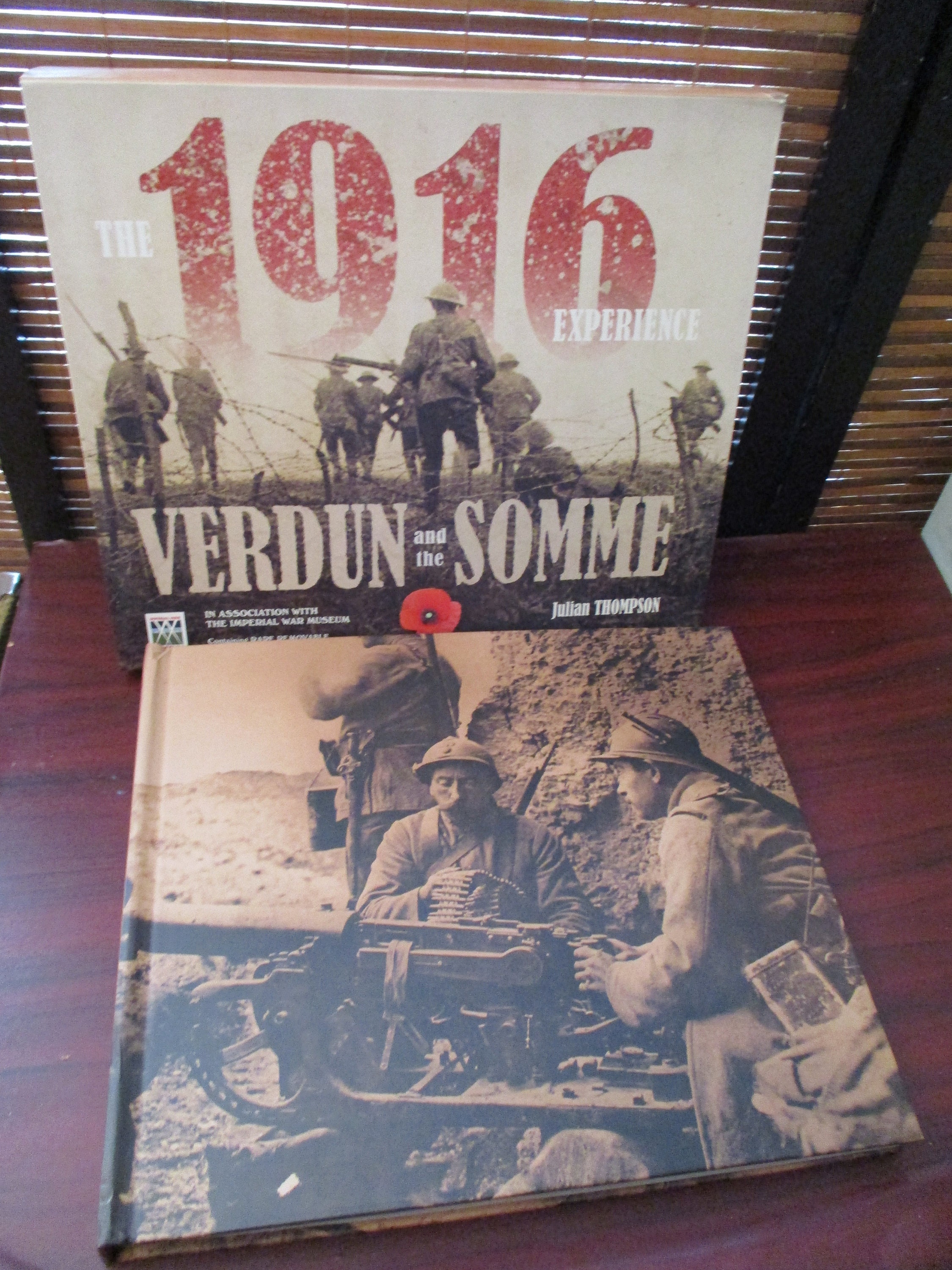 Image of 1916 Experience Verdun & The Somme With Removable Facsimile Documents Letters Memorabilia