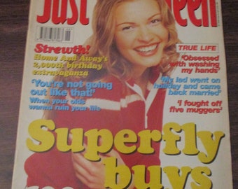 J 17 Just Seventeen  Magazine 13th November 1996  - Vintage  Teen Girl Magazine - Fashion, Pop, Quizzes, Pop Star Posters