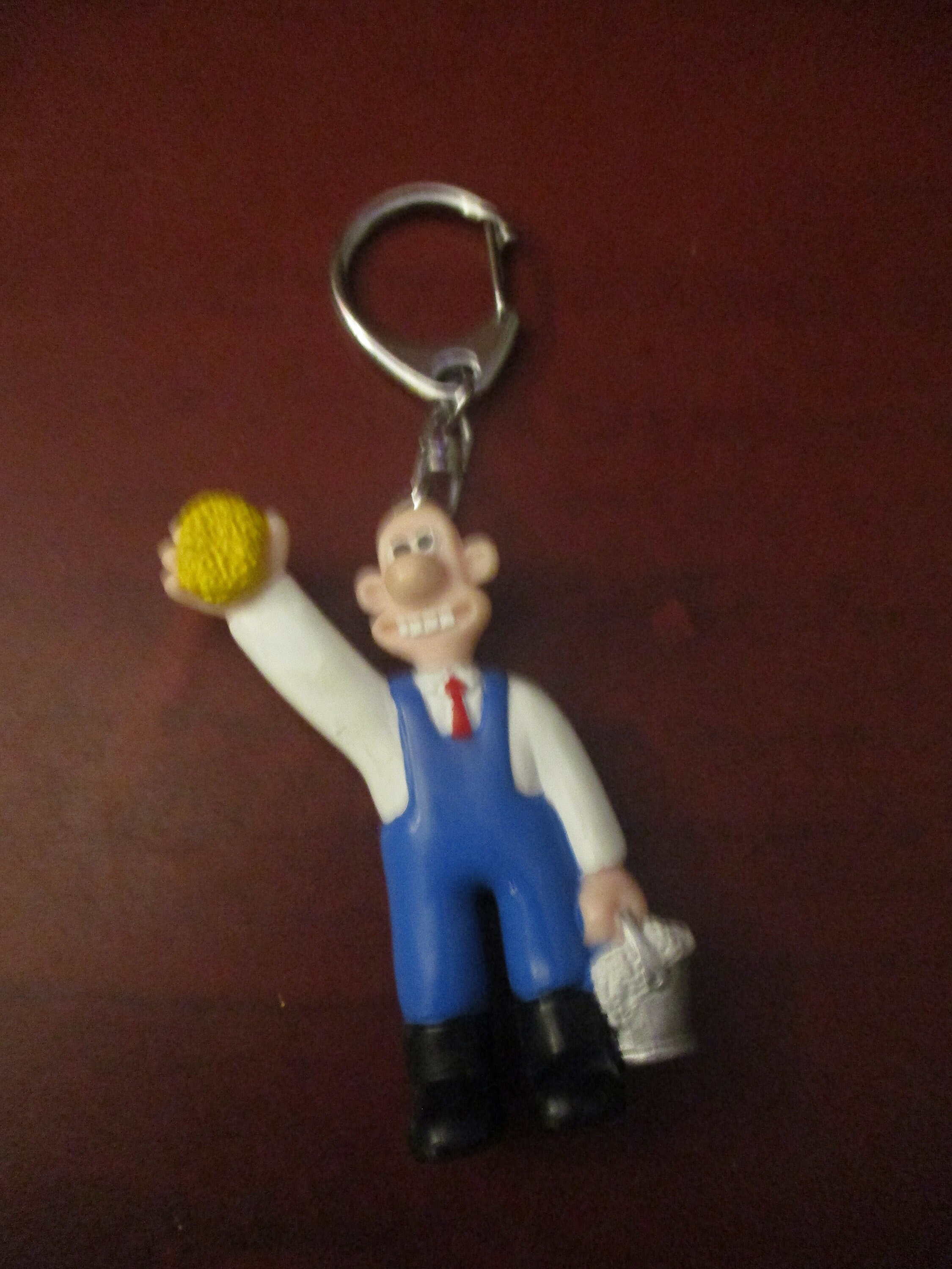 Wallace and Gromit Window Cleaner Keyring 1989 Etsy UK