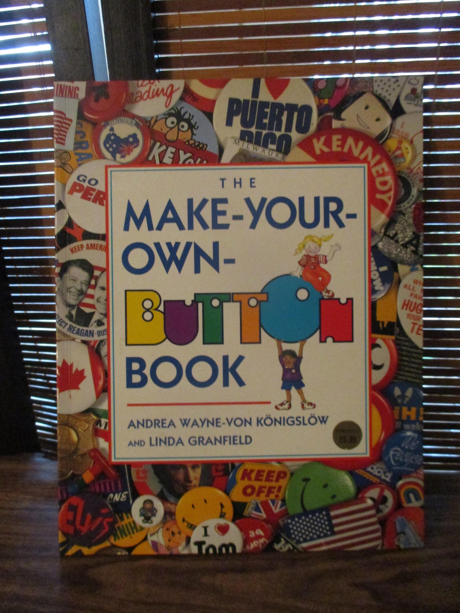 Make your own button book how to makes badges 1993 etsy
