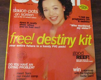 Sugar Magazine April 1997 Issue  - Vintage  Teen Girl Magazine - Fashion, Pop, Quizzes, Pop Star Posters