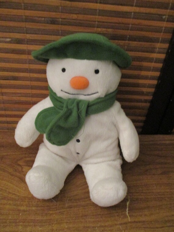 the snowman stuffed animal