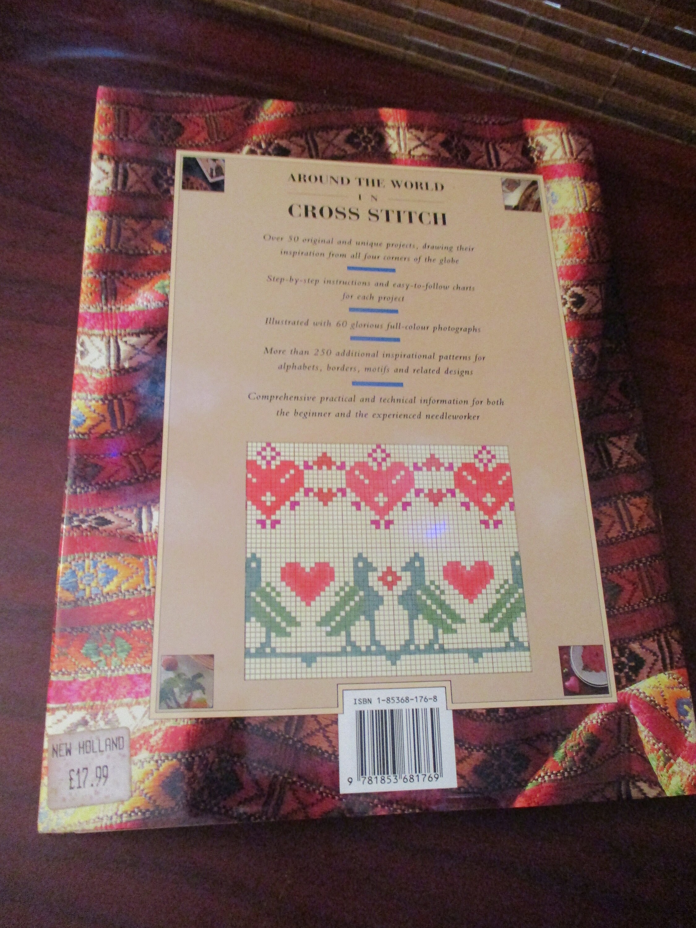 Around the World in Cross Stitch Pattern Book Samplers Etsy