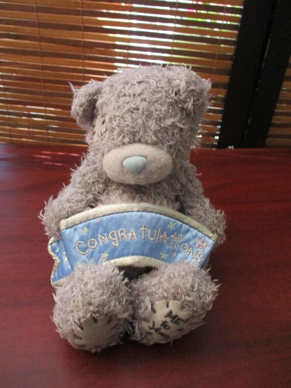 Me To You Tatty Teddy Grußkarte 'Congratulations You Passed!' – Offizielle Kollektion, 12,7x17,8 Cm Für Prüfung, Job & Erfolge
