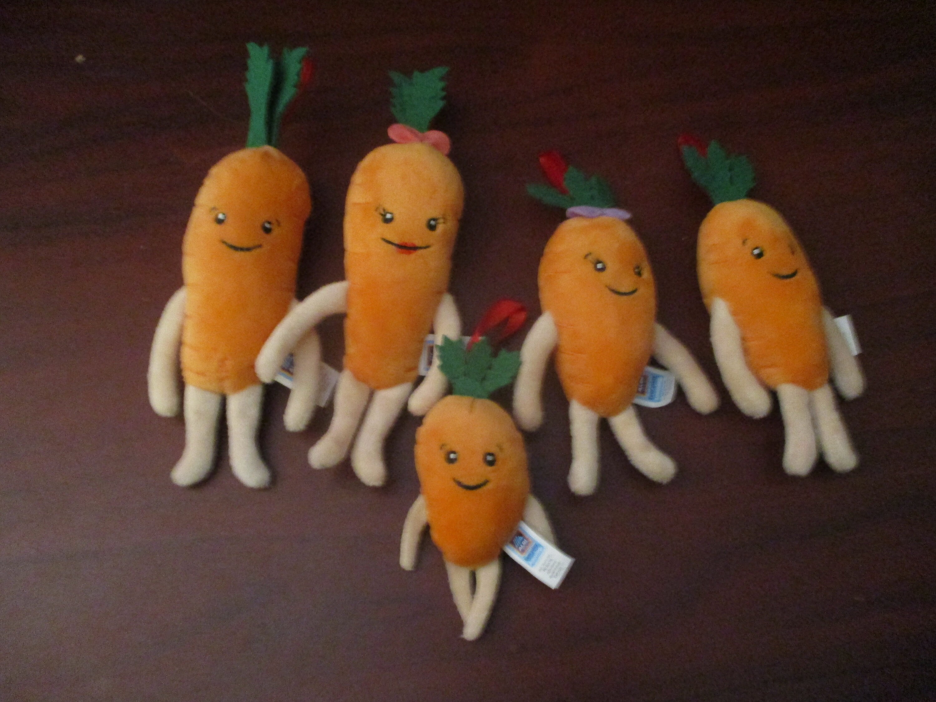 Aldi Carrot Family Large Carrot Family Christmas Soft Toys Set Etsy UK