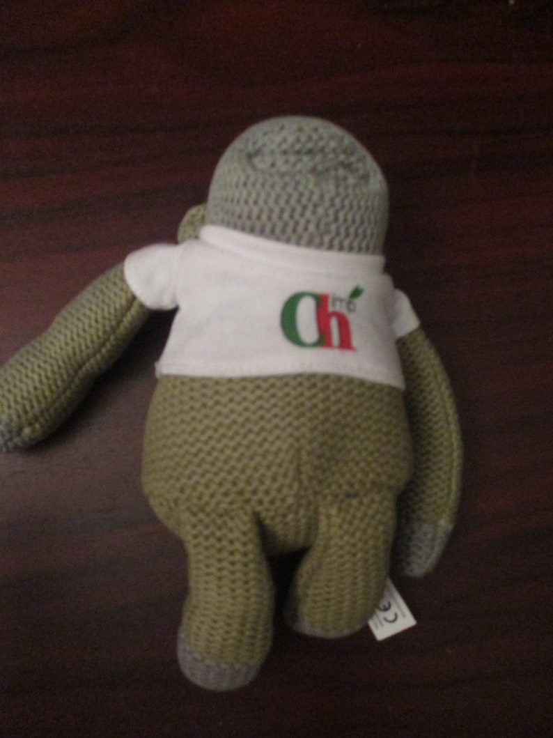 White T Shirt Pg Tips Hey Monkey Sidekick Soft Toy Monkey Tea Bags Promotional Monkey Beanie