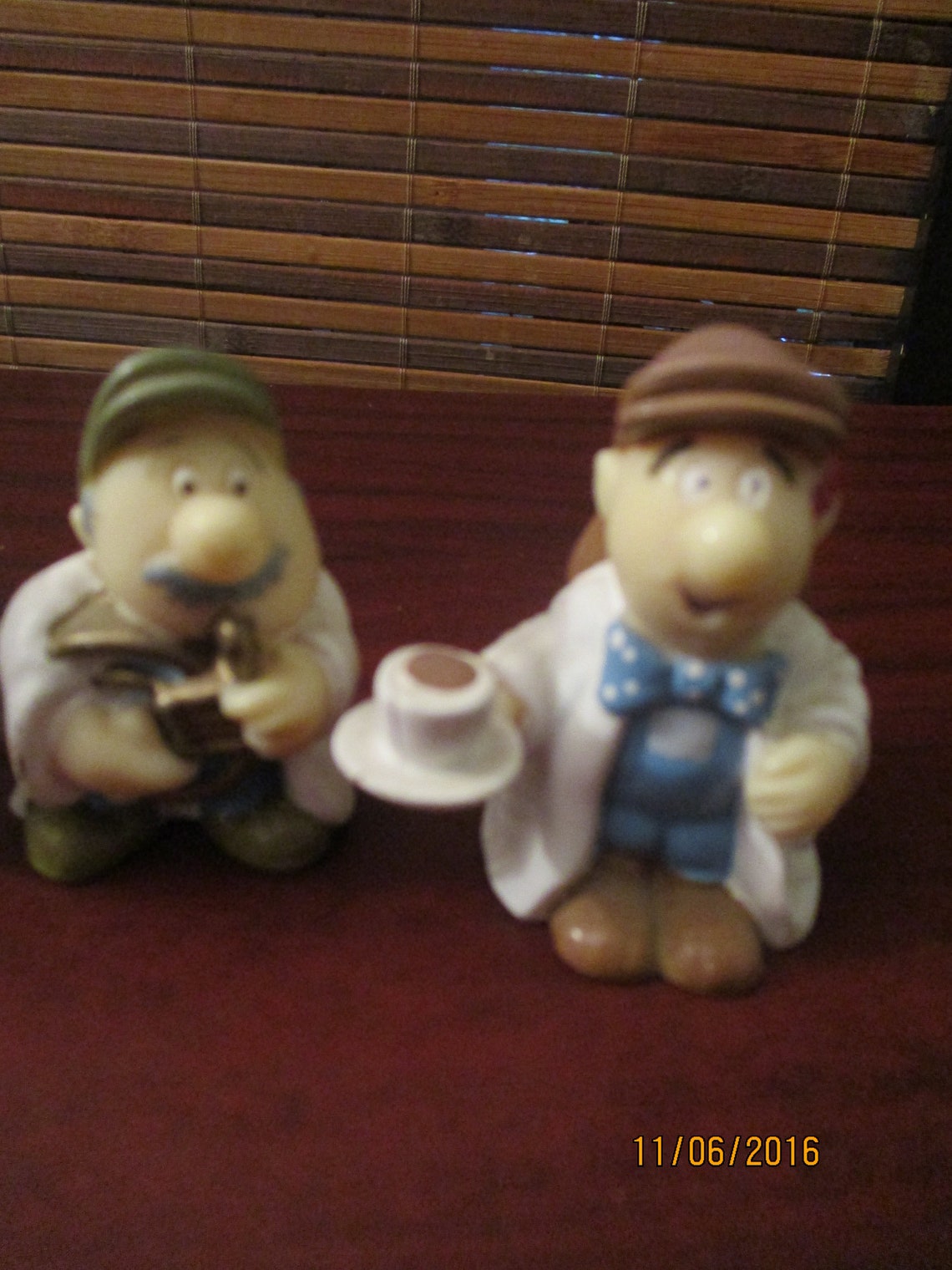 Tetley Tea Folk Figures Set of Four Different Figures 1990s Etsy