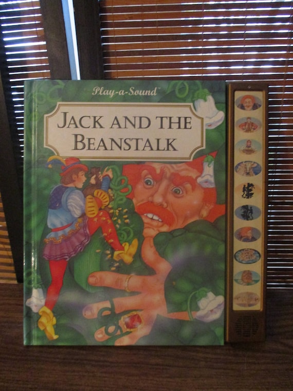 Play a Sound Story Book with Sound Effects Jack and Bean Etsy