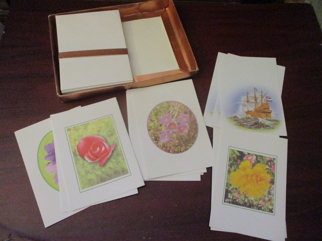 Vintage Stationery Letter Writing Set Notelet Stationery Etsy UK